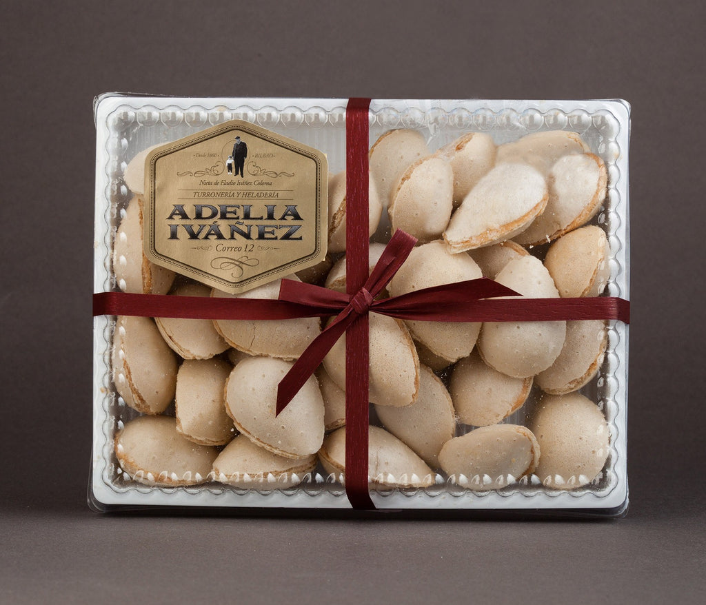 Almendras Rellenas de Turron 300 g – Adelia Ivañez | Dulce Artesano Gourmet
